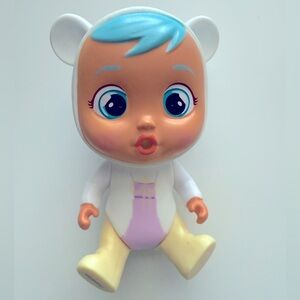 4” Cry Babies Magic Tears Icy World Keep Me Warm Mini Kristal